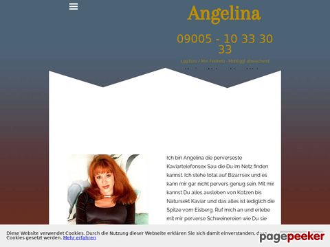 mehr Information : Telefonsex Kaviar perverse Angelina